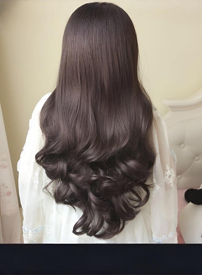 Chic Wavy Fringe Wig for Face-Framing Elegance - Image 1