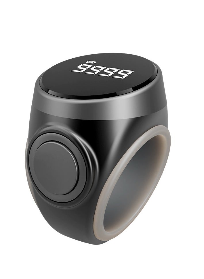 CHHQLZS - Zikr Ring,Digital Tasbeeh Ring Wearable Counter, Waterproof OLED Display, Maximum Count to 99999,With 3 Compatible Sizes(18mm/ 20mm/ 22mm), Suitable for Muslim Islamic Prayers - Image 1