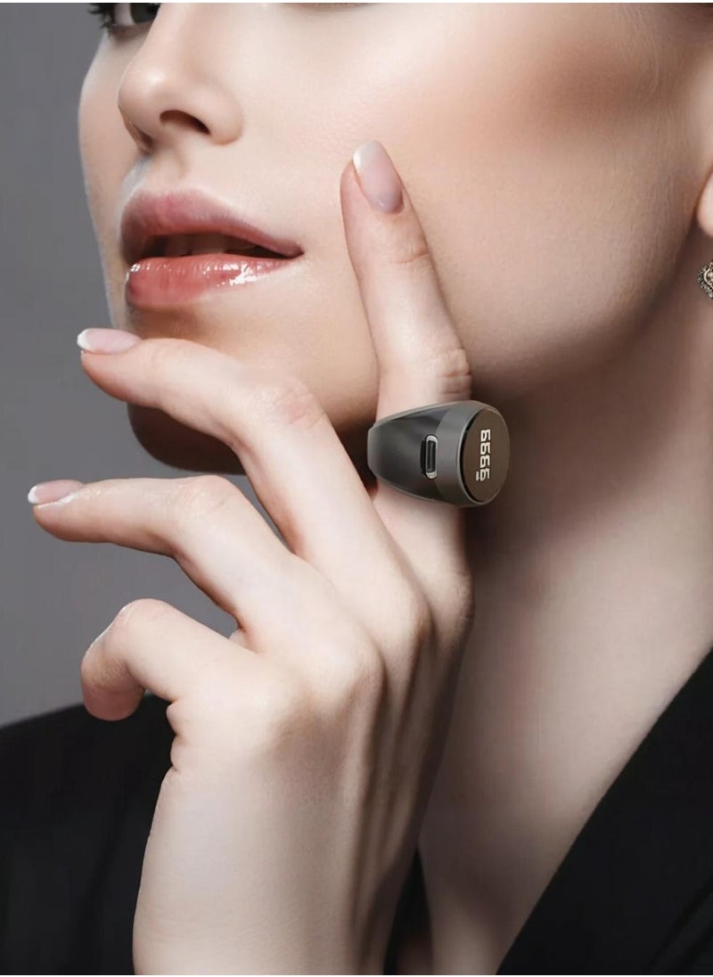 CHHQLZS - Zikr Ring,Digital Tasbeeh Ring Wearable Counter, Waterproof OLED Display, Maximum Count to 99999,With 3 Compatible Sizes(18mm/ 20mm/ 22mm), Suitable for Muslim Islamic Prayers - Image 1