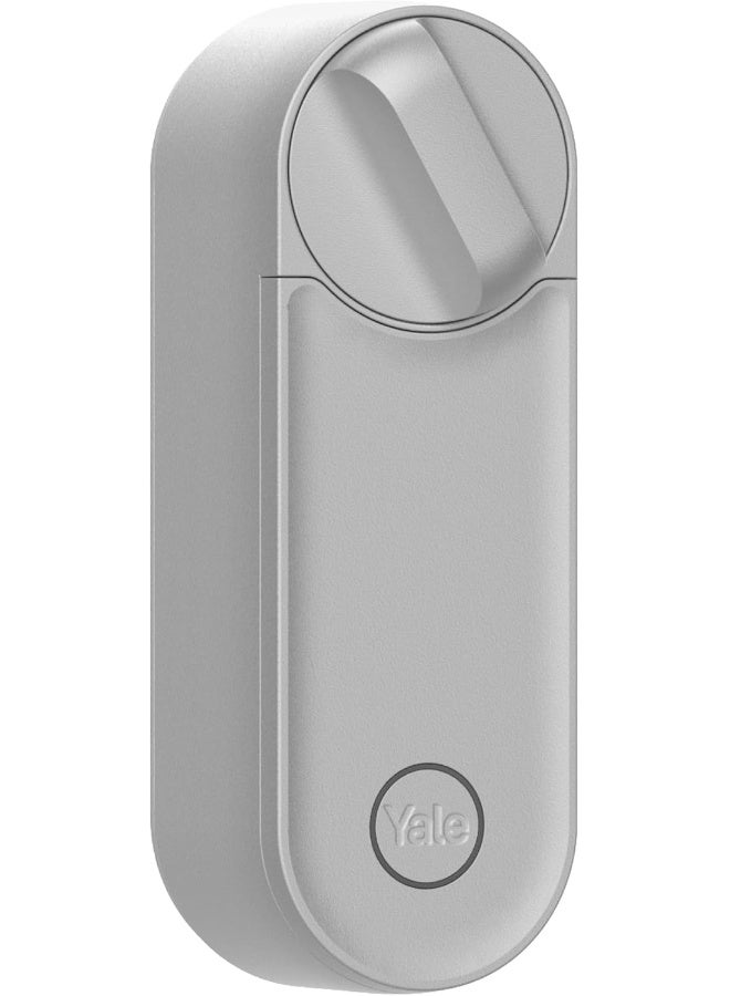 Yale Smart Door Lock Linus L2, Silver - Keyless Entry, Easy Installation, Built-in WiFi & Bluetooth, Remote Access, Virtual Keys, Retrofit Over Euro Profile Cylinder, Instant Alerts  - Image 1