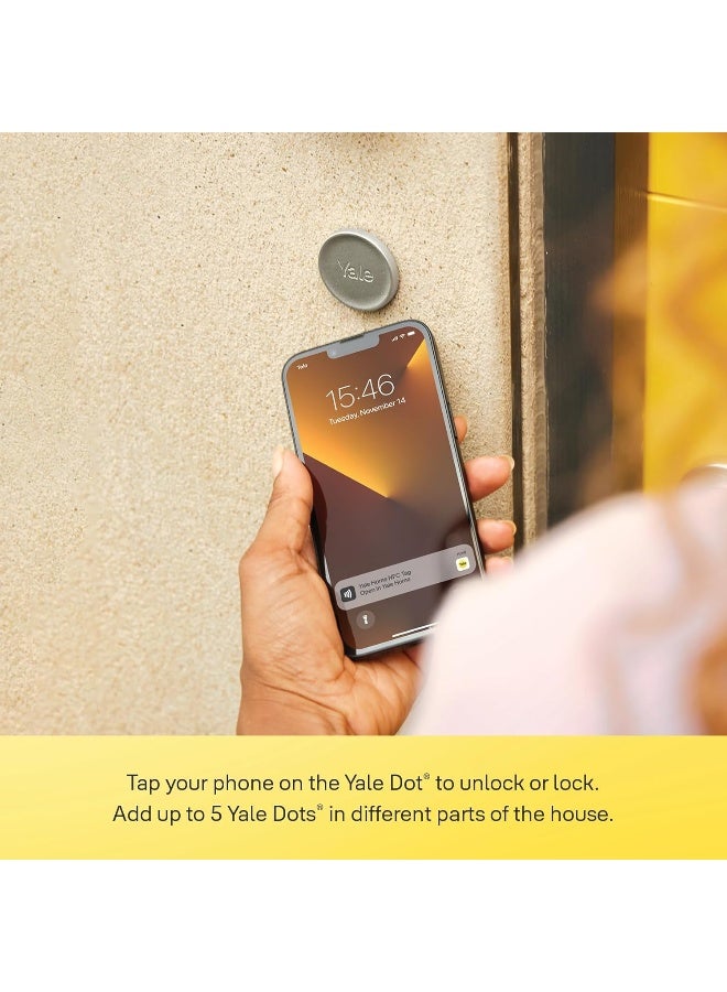 Yale Smart Door Lock Linus L2, Silver - Keyless Entry, Easy Installation, Built-in WiFi & Bluetooth, Remote Access, Virtual Keys, Retrofit Over Euro Profile Cylinder, Instant Alerts  - Image 3