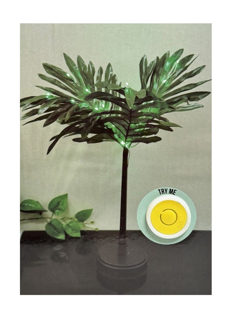 Creative Home - Arabic Lighted Palm Tree for Table Decor Light Up Palm Tree Branches 20 Led - Image 1