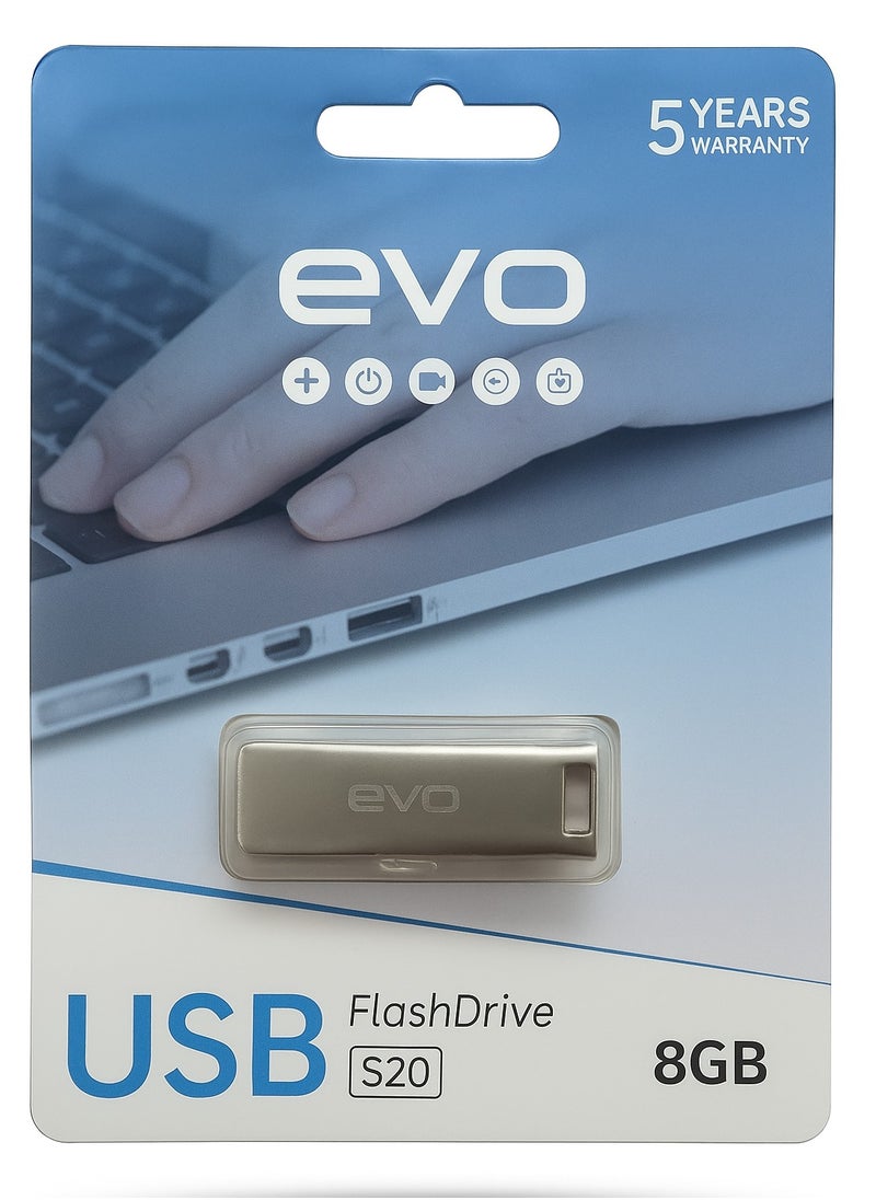 EVO Evo S20 Usb flash drive 8 Gb 