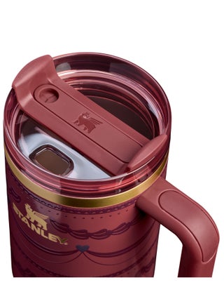 كوب Quencher H2.0 FlowState من الفولاذ المقاوم للصدأ معزول بالفراغ مع غطاء وقش للمياه والشاي المثلج أو القهوة والعصائر وأكثر من ذلك، 40 أونصة - view 3