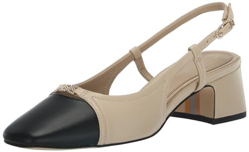 Sam Edelman Tarra Pump Summer Sand/Black 9.5 Medium - Image 1