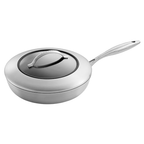 Scanpan CTX 11-Inch Covered Saute Pan - (11 Inch) Silver - Image 1