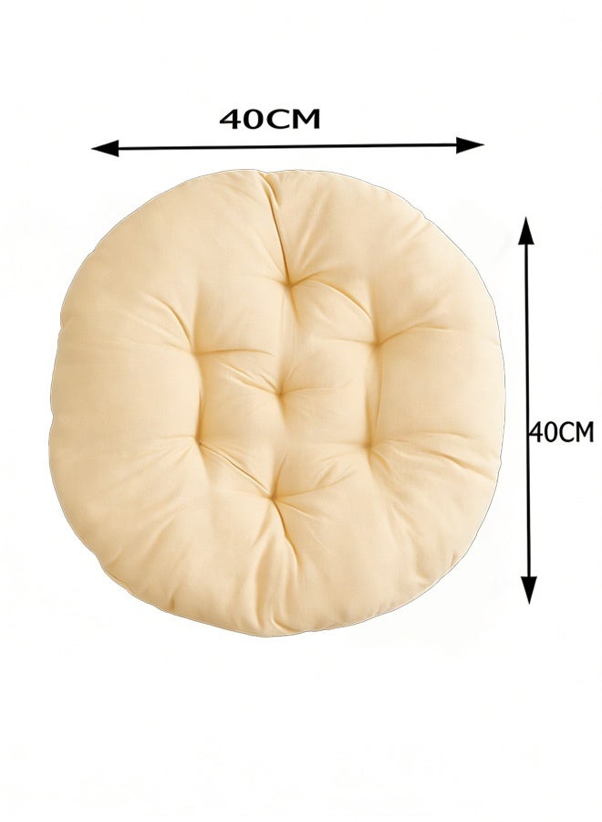 40*40CM Thicken Chair Cushion Solid Chair Seat Cushion Chair Pad Pillow Seat Soft Tatami Floor Cushion for Yoga Meditation Living Room Balcony Office Outdoor - Image 2