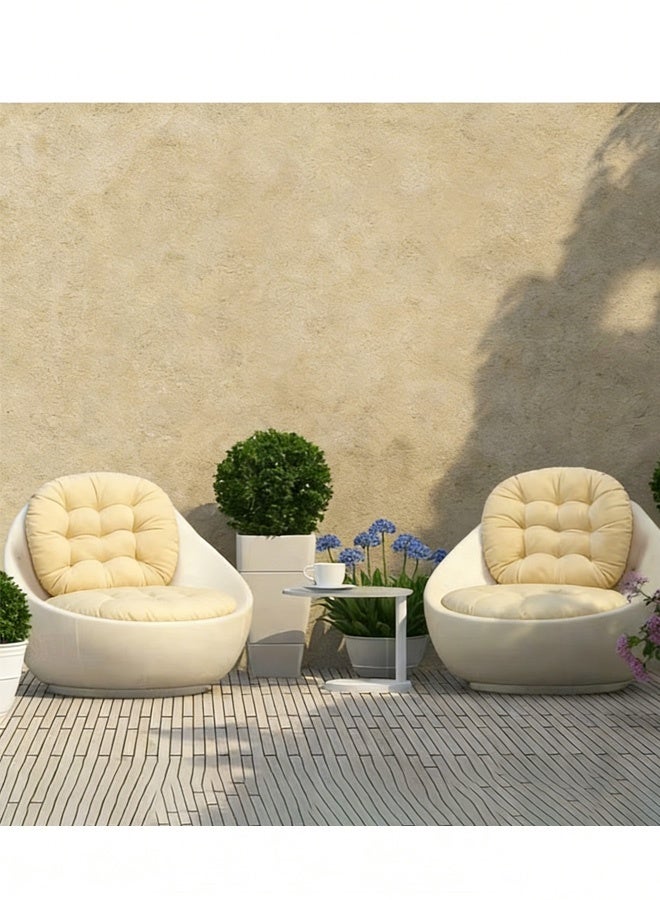 40*40CM Thicken Chair Cushion Solid Chair Seat Cushion Chair Pad Pillow Seat Soft Tatami Floor Cushion for Yoga Meditation Living Room Balcony Office Outdoor - Image 5