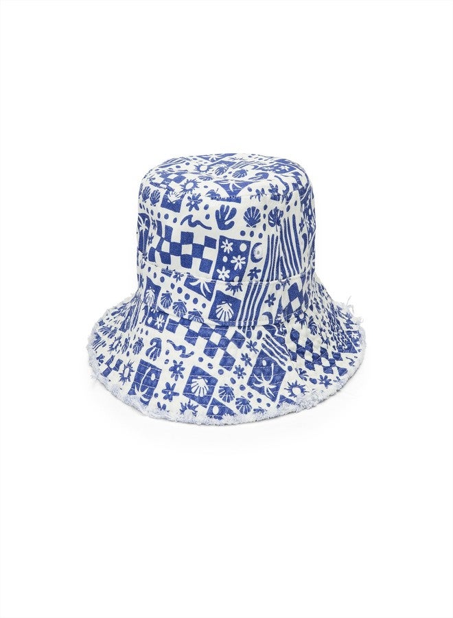 Volcom Women's Drifter Bucket Hat True Blue One Size - Image 2