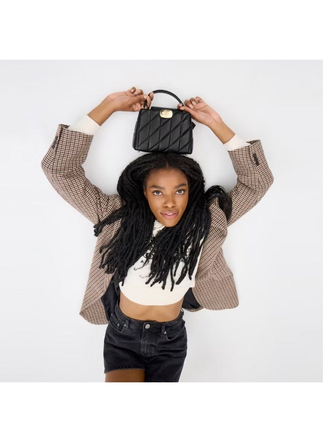 Eliza Mini Carryall Bag with Quilting