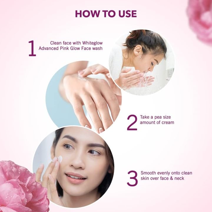 LOTUS HERBALS Lotus Herbals Purglow Advanced Pink Glow Day Cream50g Night Cream50g Face Exfoliater100g Face Wash100g Face Serum30ml Set of 5 - Image 3