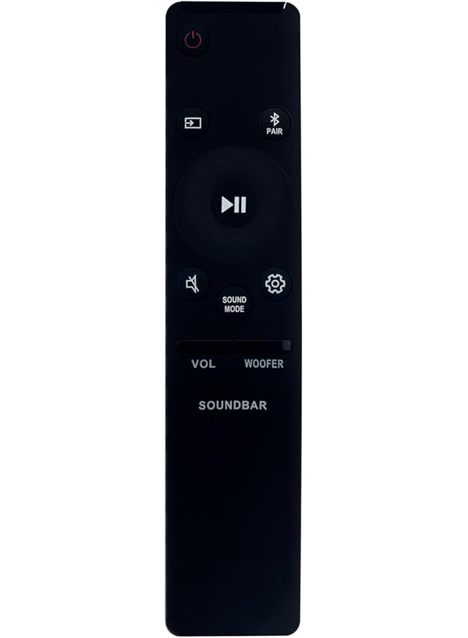 AH81-09784A Replacement Remote Control Compatible with Soundbar HW-T60C HW-T650 HW-Q6CT HW-Q60T HW-Q67CT HW-R450 HW-R47M HW-T60M | Quick Setup | Strong Signal | Easy to Use - Image 1