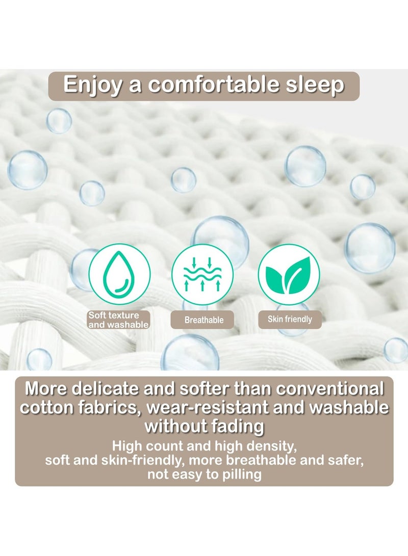 Pregnancy Pillow for Sleeping, Maternity Pillow Support for HIPS, Backs, Legs, Maternity Pillow with Detachable and Adjustable Pillow Cover  - Image 5