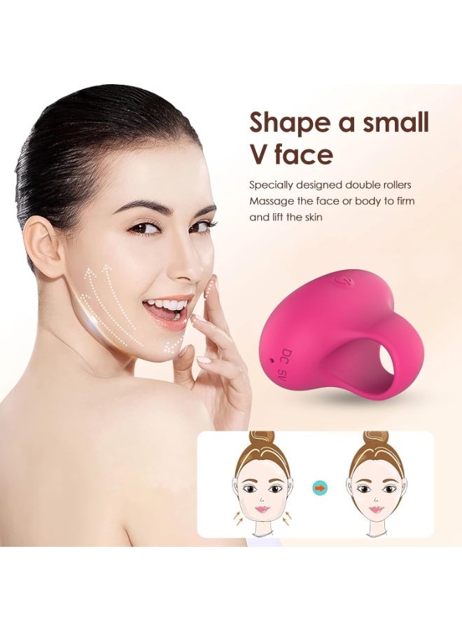 بورتوني جهاز تدليك صغير محمول للعين والوجه، قابل لإعادة الشحن عبر منفذ USB، أدوات تدليك للعناية بالبشرة، يخفف الهالات السوداء والانتفاخات وإرهاق العينين، ويشد عضلات الوجه، ويحارب علامات الشيخوخة. - Image 3