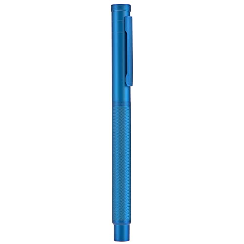 Asvine Blue Forest Fountain Pen Extra Fine Nib, Classic Design with Converter and Metal Pen Case, The Light of Hope Serise - Image 5