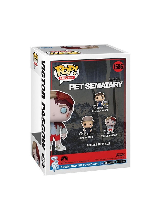 Funko POP! Movies: Pet Sematary - Victor Pascow - Pet Sematary 1986 - Collectable Vinyl Figure - Gift Idea - Official Merchandise - for Kids & Adults - Horror Fans - Model Figure for Collectors - Image 3