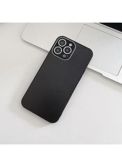 Case Cover For iPhone 11 Skin Frosted Tempered Glass Phone Case Black