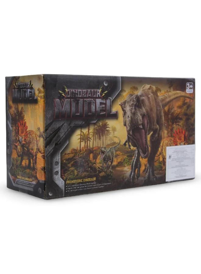 Dinosaur Model – Tyrannosaurus Rex Figurine (Light & Sound) - Image 2