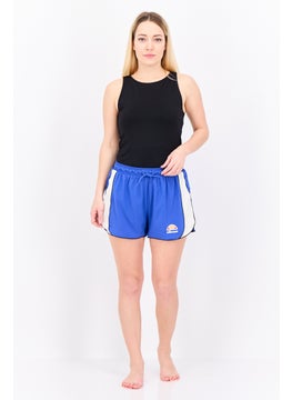 Ellesse Women Brand Logo Beachwear Short, Blue  - Image 4