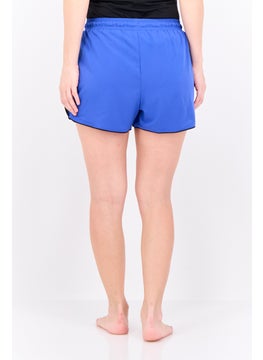 Ellesse Women Brand Logo Beachwear Short, Blue  - Image 3