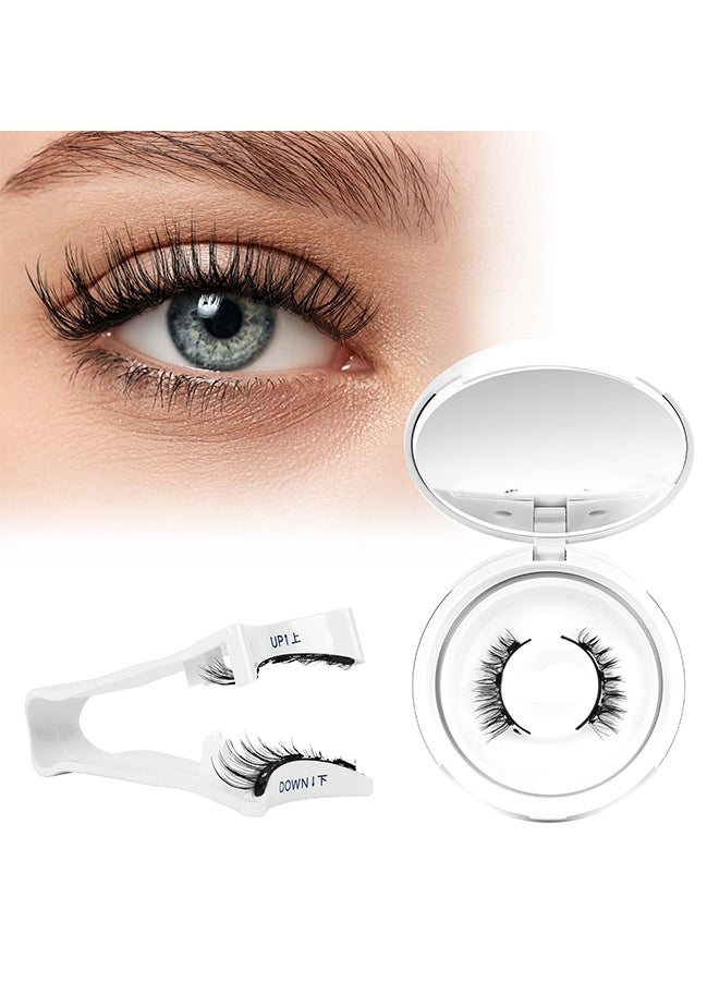 Magnetic-Lashes Kit with Applicator, Magnetic Eyelashes No Glue or Eyeliner Needed, Reusable, Easy to Wear and Remove - Image 1