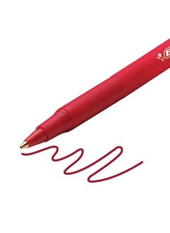 Bic Sgsm11Rd Soft Feel Stick Ballpoint Pen Red Ink 1Mm Medium Dozen  - Image 4