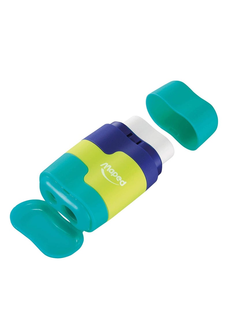 Maped Loopy Eraser Sharpener Combo With Eraser Refill (Color May Vary)  - Image 5