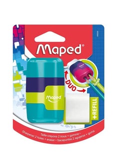 Maped Loopy Eraser Sharpener Combo With Eraser Refill (Color May Vary)  - Image 3