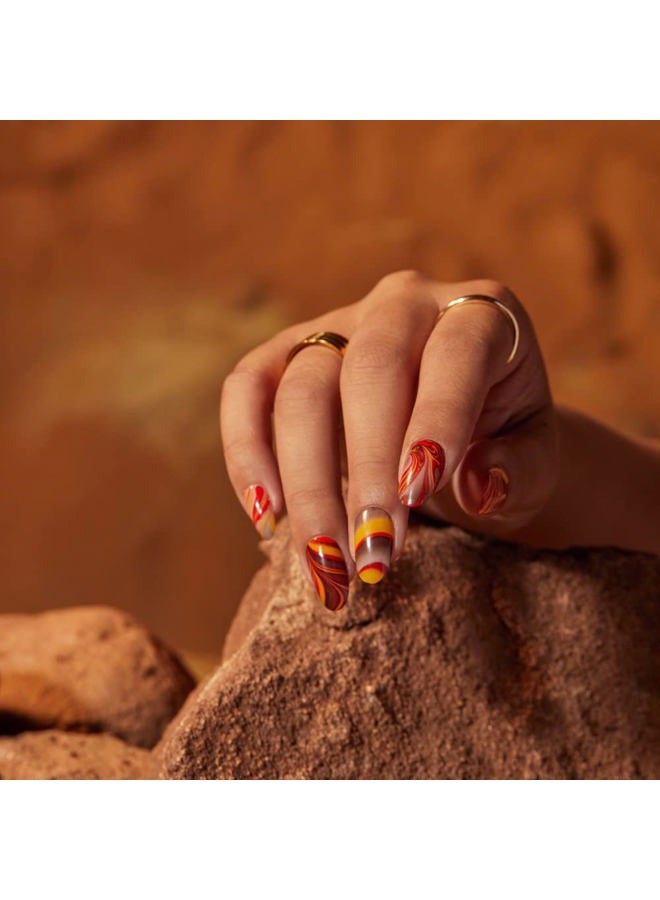 OPI Nail Lacquer Peace of Mined | Sheer Soft Gray Crème Chip Resistant Nail Polish | Vegan, Fast Drying, Streak Free - Image 4