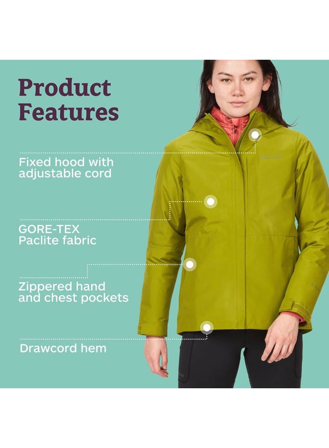 Marmot Women's Minimalist GORE TEX Jacket, Cilantro, X-Large - Image 5