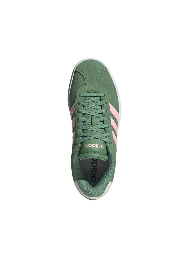 Adidas Vl Court Bold Green Sportwear Shoes 3.5  - Image 3