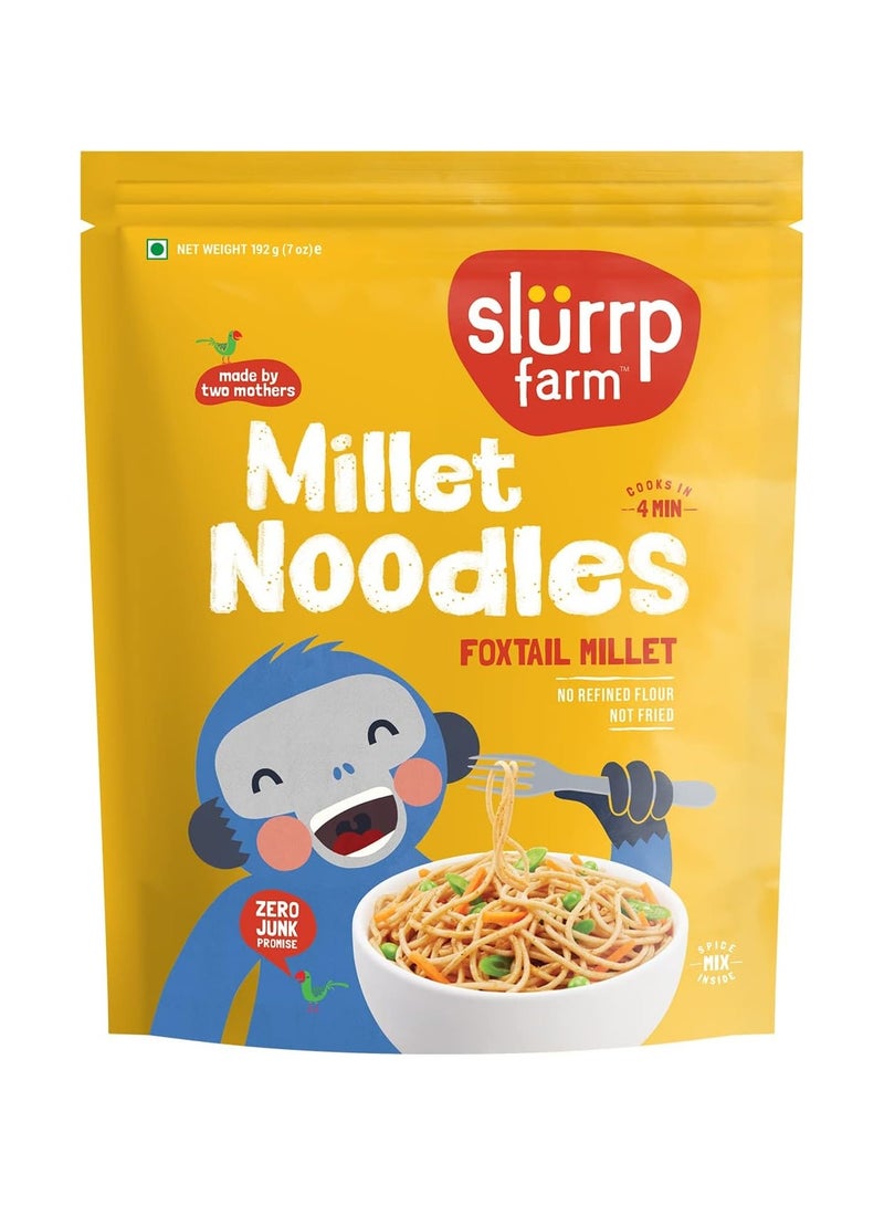 Slurrp Farm Foxtail Millet Noodles 192g - Image 1
