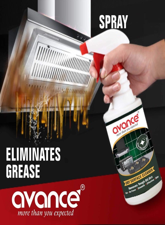 Avance Kitchen De-Greaser & Steel Tap limescale Remover (Combo Each 500ml) - Image 4