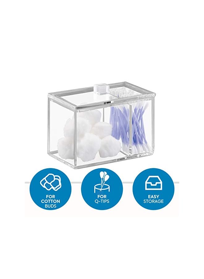 Raxoom Clarity Wall Mount Nail Polish Storage Rack with 3 Shelves for Bathroom, Vanity, Closet, Bedroom, Set of 1, Canister - Image 3