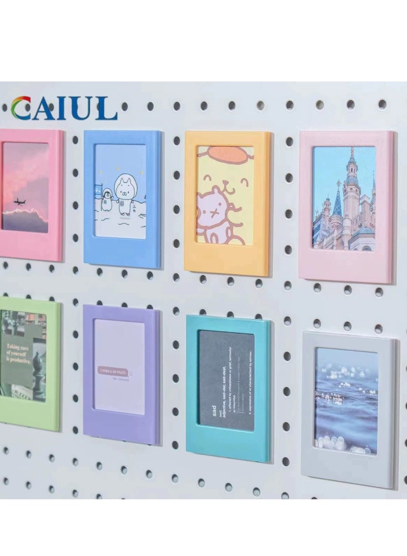 5pcs 3-Inch Magnetic Instax Photo Frames - Refrigerator Magnets for Instax Mini12 Camera Photos, Instax Film, and Photo Paper Display  - Image 2