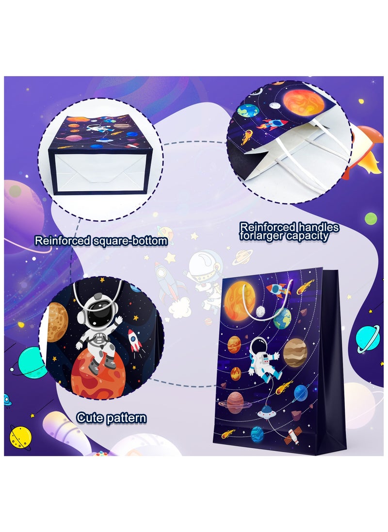 FRUITFUL PARTY - Space Goodie Bags, 24 Pcs Space Party Favor Bags Set - Space Party Bags, Outer Space Treat Bags & Space Gift Bags for Space Birthday Party Decorations/Space Themed Party Decorations - Image 1