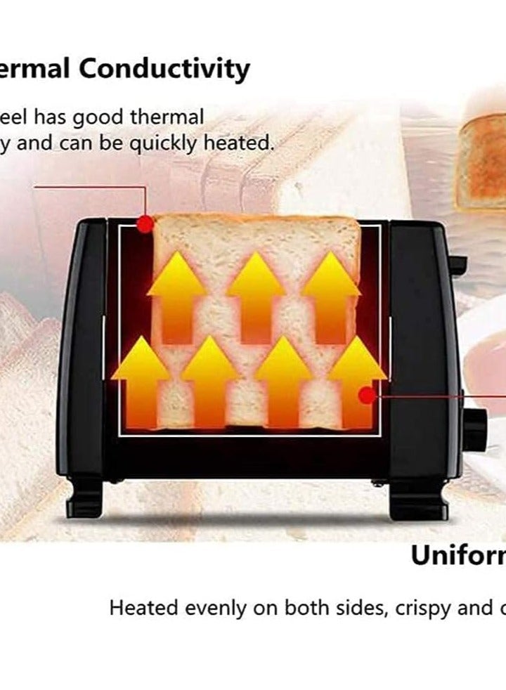 650W Toaster Oven Home Bread Kitchen Tools Breakfast Sandwich Toaster - Image 4