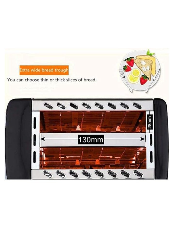 650W Toaster Oven Home Bread Kitchen Tools Breakfast Sandwich Toaster - Image 5
