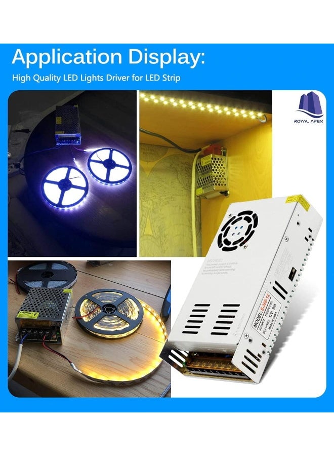 Royal Apex Multipurpose Ac To Dc Switching Power Supply Driver Led Driver Transformers/Camera Power Supply/Led Strip Switch Driver 24V 2A - Image 4