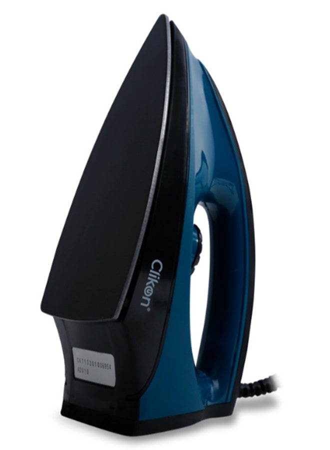 Clikon Lightweight Compact Dry Iron 1100 W CK2133 Blue/Black - Image 4