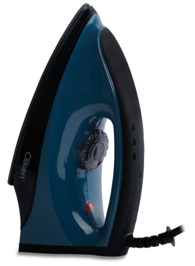 Clikon Lightweight Compact Dry Iron 1100 W CK2133 Blue/Black - Image 3