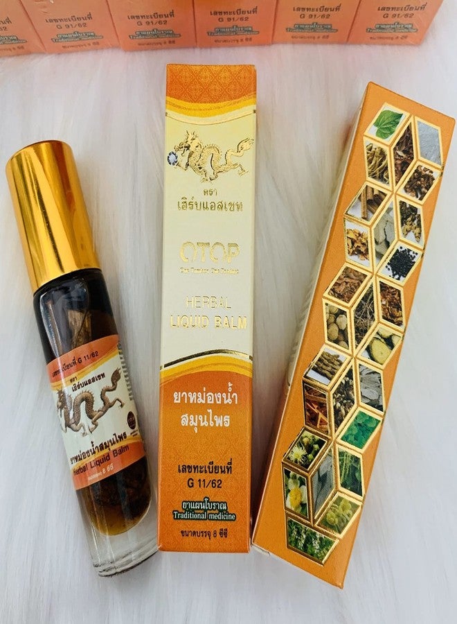 HANI PO™ OTOP 26 herbals Thailand Pain Relief Oil 8ml Roll on Pack of 1Pain relief balm - Image 3