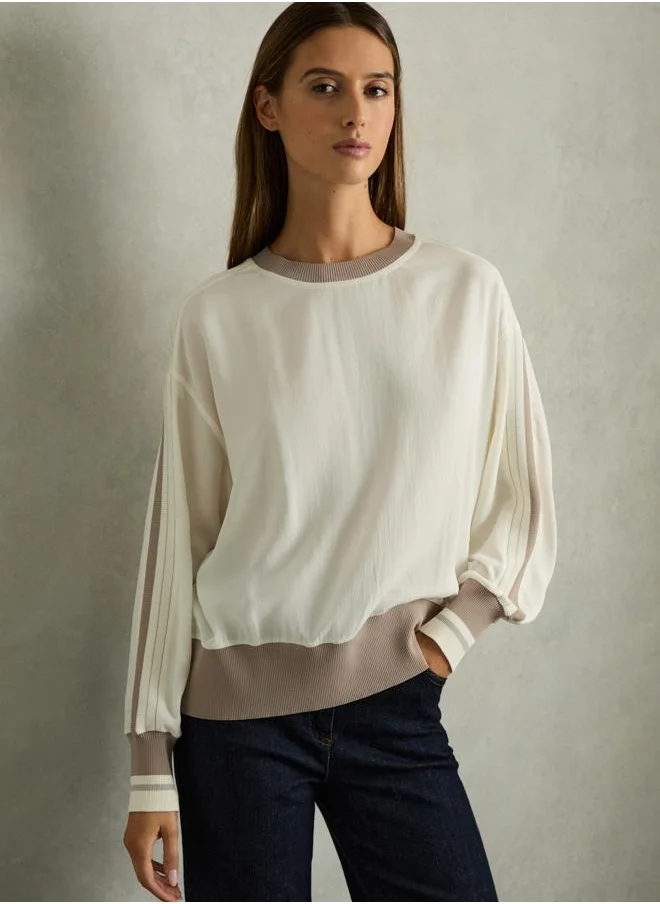 REISS Woven Top