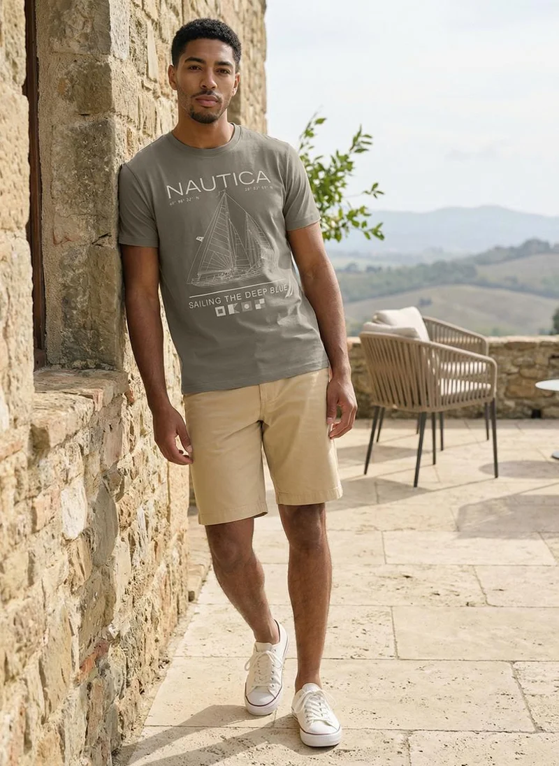 NAUTICA  Men's Graphic Tee for Men | Best Price UAE