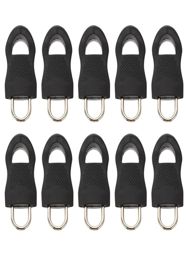 Zipper Pulls Replacement Kit – Universal Detachable Zipper Puller, Quick Install Zip Heads for Jackets, Bags, Purses, Luggage, DIY Repair, Pack of 10 - Image 1