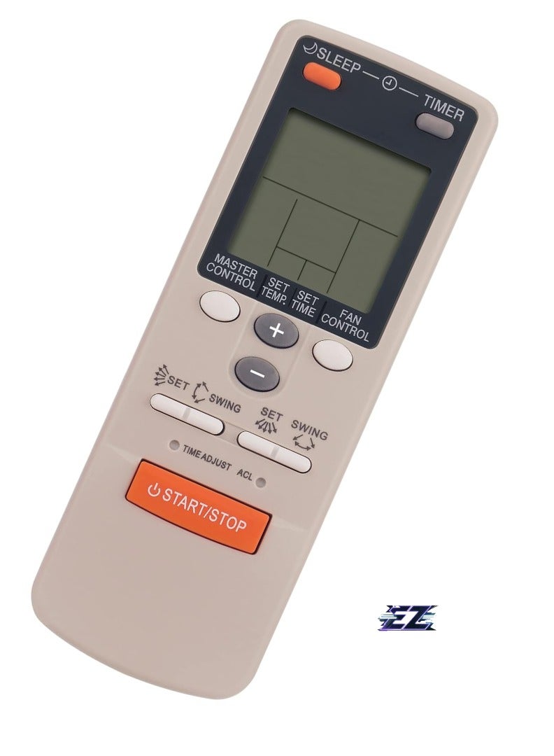 ELTRAZONE : Replacement Remote Control AR-JW2 for Fujitsu Air Conditioner AR-DB2, AR-DB4, AR-DB6 – Includes Battery - Image 2