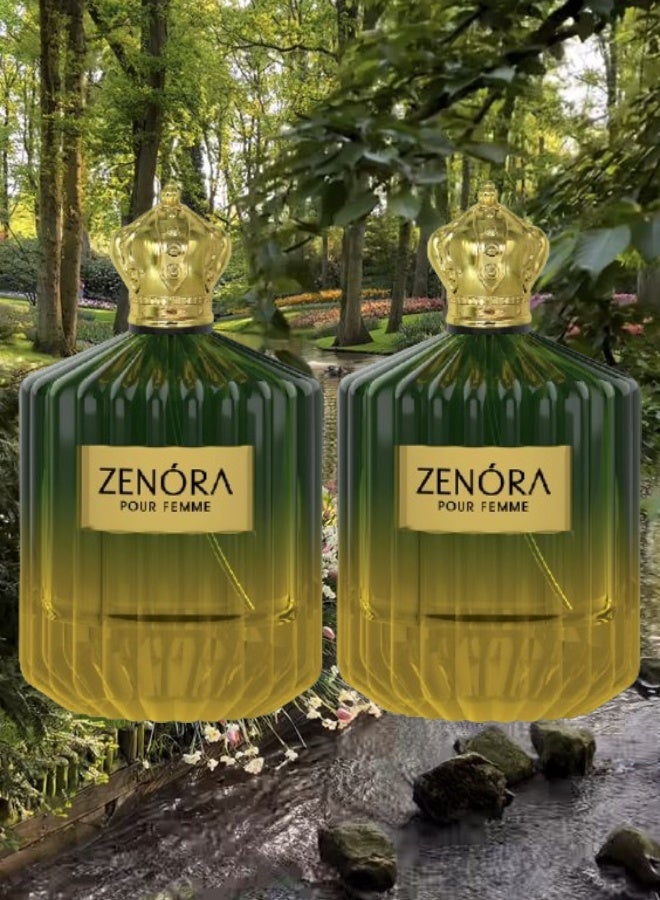 فاان 2 قطع عطر زينورا 100مل - Image 1