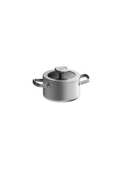 Berghoff Non-Stick Recyled Stainless Steel Covered Casserole   cm-Silver  - Image 1