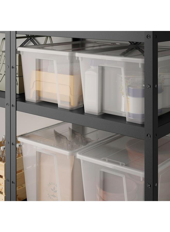 Zaboon Box With Lid, Transparent, 57X39X42 Cm/65 L - Image 2