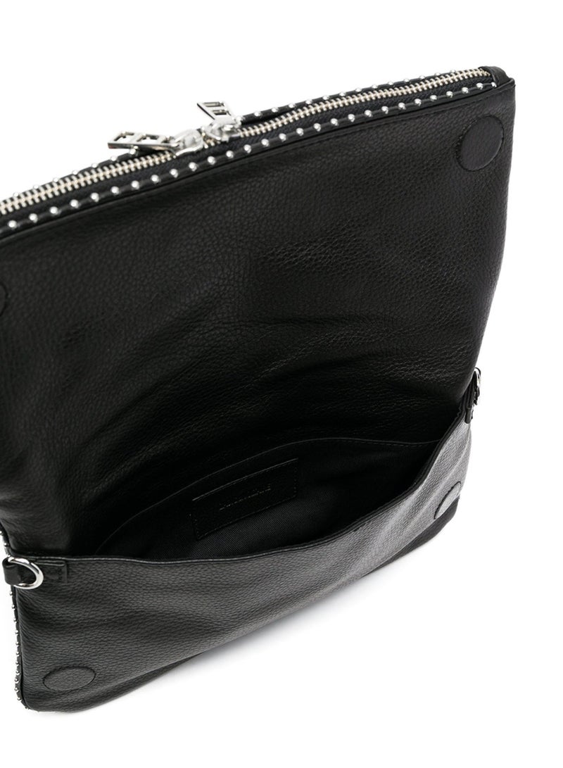 ZADIG & VOLTAIRE Leather messenger bag - Image 3